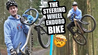 THE STEERING WHEEL ENDURO BIKE - WILL IT...