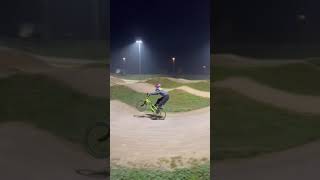 I manauled BMX the whole of last straight 