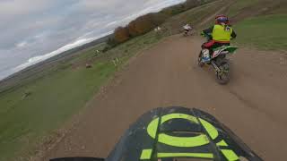 Won race on last corner! Swanmore mx track...