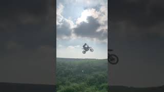 Ktm85 no hands ✊ #fmx #shorts