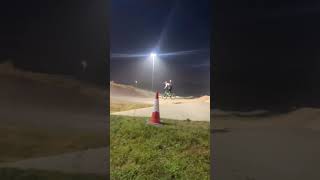 Big 360 on the BMX race bike ‍♂️ #bmxrace