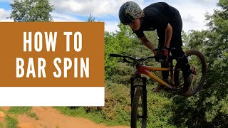 How to Barspin a bike with Harry
