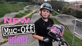 Harrys new custom Muc off helmet