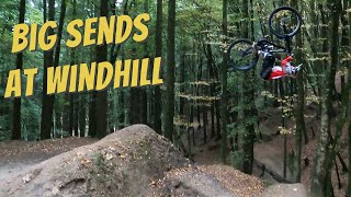 10yr old at windhill bikepark 