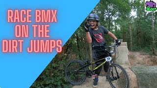 Spooks Trails on a bmx race bike‍♂️