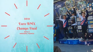 Euro BMX Champs 2018 Sarrians, France Boys 8 Final