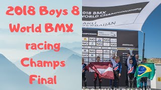 World BMX Champs 2018 Baku Azerbaijan Boys 8 final