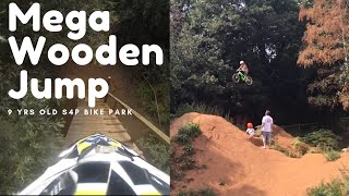 S4P big wooden drop jump sent by 8year old