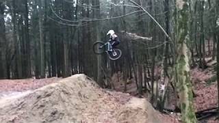 Harry 8 mtb at Windhill bike park Gopro