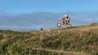 Harry 7yrs old fast lap at Southease mx