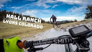 Riding Hall Ranch in The Snow