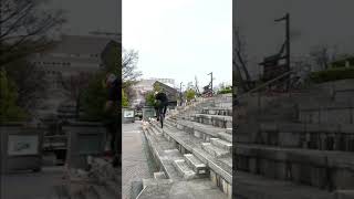 Massive Street Trials Gap!  #shorts