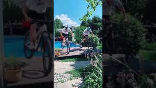 SYNCHRO BIKE DANCE WITH FABIO AND ANDREA | #shorts