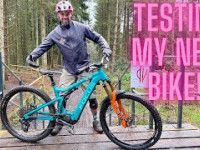 TESTING MY NEW BIKE AND MET A BLOKE ATTEMPTING...