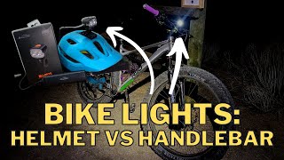 Helmet Vs Handlebar Bike Light | MagicShine...