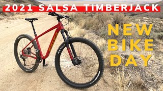 2021 Salsa Timberjack Unboxing & First...