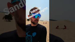Extreme Sandboarding? #Snowboarding #Sandboarding
