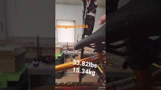 Mongoose PT26 is a Heavy Bike! #shorts #dirtjumper