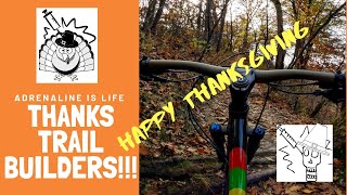 Being Thankful for My Mountain Bike Trail...