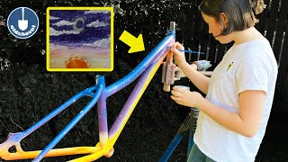 Recreating My Daughter's Painting on a Bike...