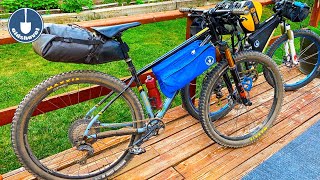 Making a Bike Frame Bag From a Vintage Backpack