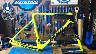How To Paint A Bike Frame - Oldshovel Style...
