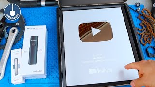 Silver Playbutton & Olight RN1500 Bike...