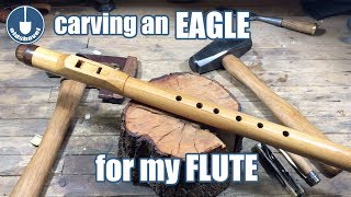 Carving an Eagle for a Thrifted Native...