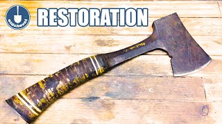 AXE RESTORATION - Estwing Hatchet Restored...