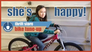 Girls Thrift Store Mountain Bike! Quick Brake...