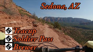 Best Mountain Biking in Sedona, AZ - Teacup,...