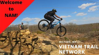 Biggest trail jumps yet! MTB Vietnam Trail...