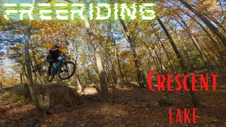 Freeriding Crescent Lake on the Vitus Hardtail!