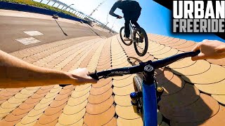 URBAN MTB FREERIDE AROUND THE STREETS OF...