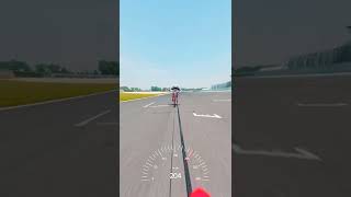221KM/H on a MOUNTAINBIKE!    #shorts