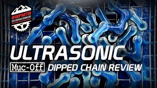 Muc-Off Ultrasonic dipped chain process, ride...