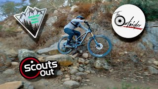 The Outsider MTB joins us for a ride @ Rock...