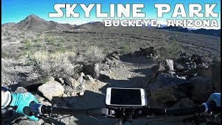 SKYLINE PARK - BUCKEYE ARIZONA - MOUNTAIN BIKE...