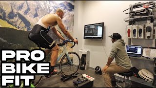 I got a professional bike fit at Elite Cycling...