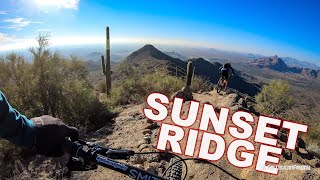 Sunset Ridge and Big Sister at Hawes with Alex...