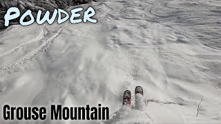 Epic Powder Skiing On Grouse Mountain