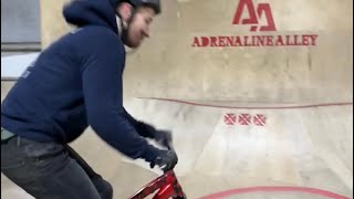 Adrenaline alley bowl line! #mtb #jumpbike...