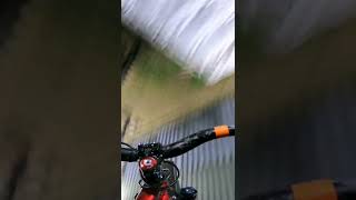 Onboard underflip! #mtb #bikes #airbag #fun
