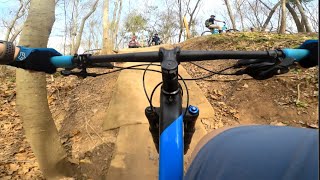 Flat terrain can be Fun! Mountain Biking...