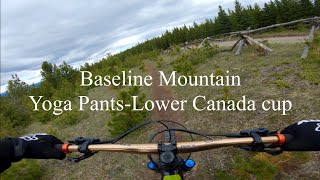 Yoga Pants and Lower Canada Cup trail....