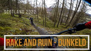 Rake and Ruin - Dunkeld MTB - Scotland - Jan 2022