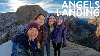 Angels landing Hike in the winter | what to...