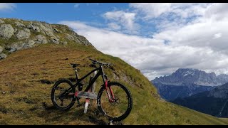 Mászás a Fedaia tó, ~2500m tengerszint...