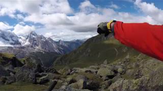 Marmolada alatt - Mászás kilátással :D