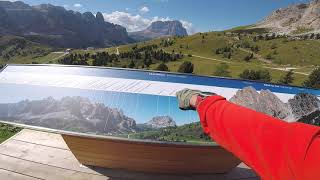 Sellaronda körút, délelőtt